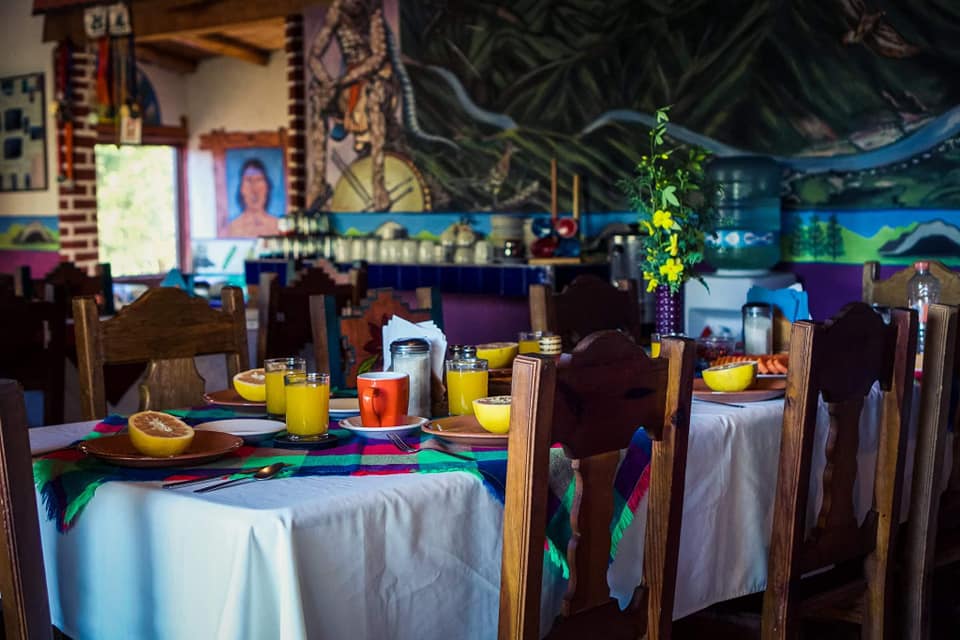 Dining area at San Isidro