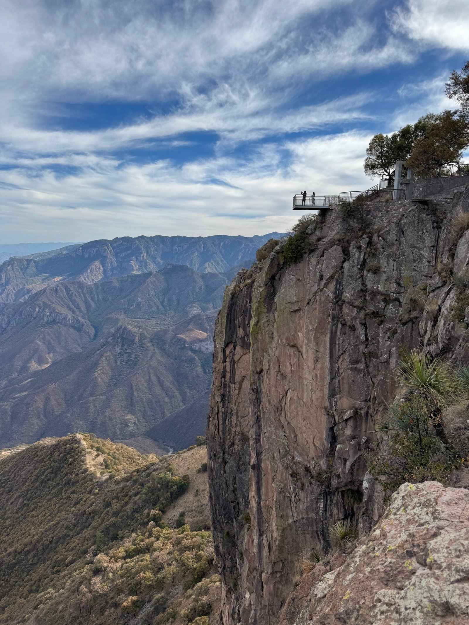 Copper Canyon landscape near San Isidro
